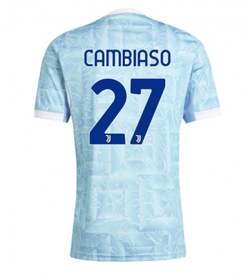 Juventus Andrea Cambiaso #27 Bortatröja 2025-26 Kortärmad